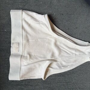 SKIMS White Ribbed Panties